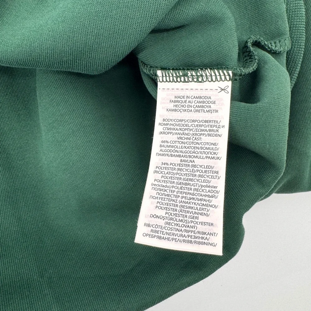 Polo Ralph Lauren Full Zip Hoodie Mens 4XLT Green Double Knit Pony Logo 9623